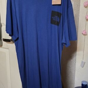 The North Face Men's Classic Blue Tee